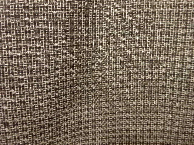 JAPANESE KIMONO / ANTIQUE MENS KIMONO / DORO OSHIMA TSUMUGI / WOVEN ABSTRACT PATTERN